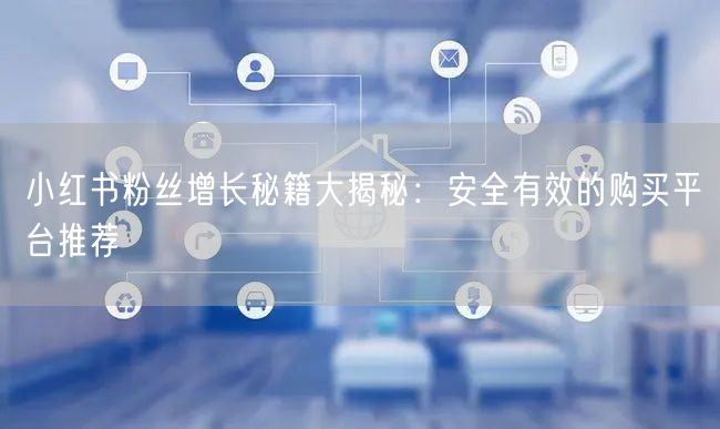 小红书粉丝增长秘籍大揭秘:安全有效的购买平台推荐